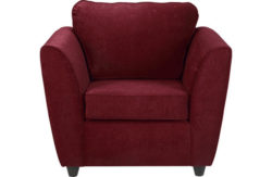 HOME Eleanor Fabric Chair - Wine